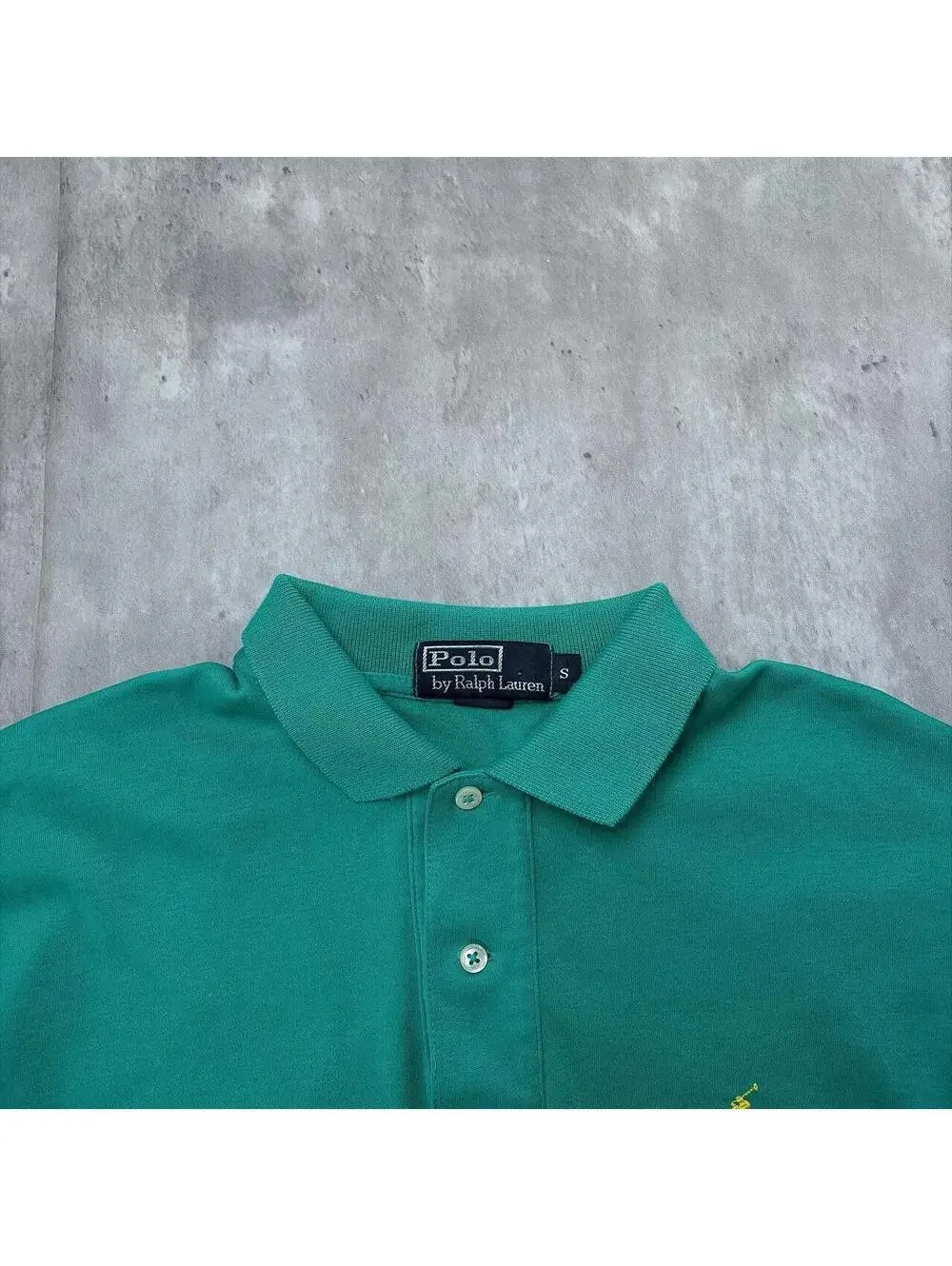 Vintage Teal Polo Ralph Lauren Logo Polo Shirt